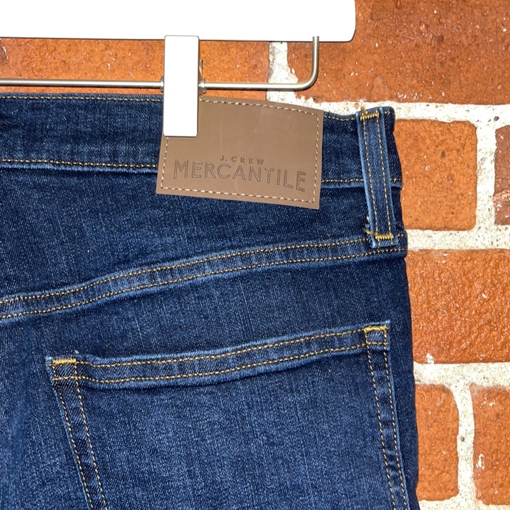 J. Crew Mercantile Jeans Crop Dark Wash, Size 28 - Picture 6 of 9